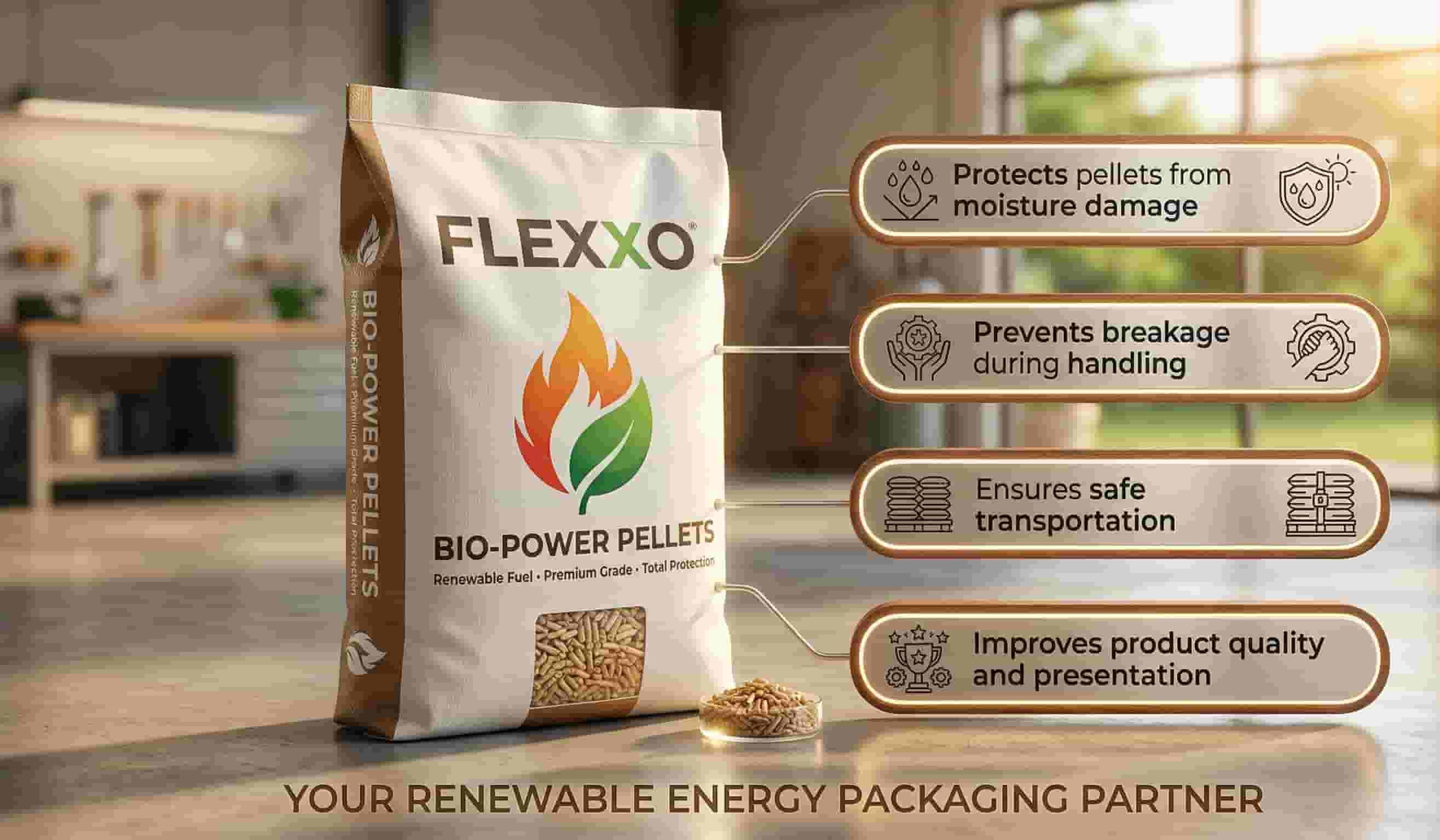 Biomass Pellets Storage and Packaging