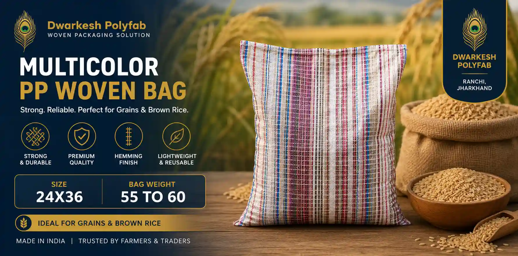 Multicolor 24x36 PP bag in Ranchi Jharkhand