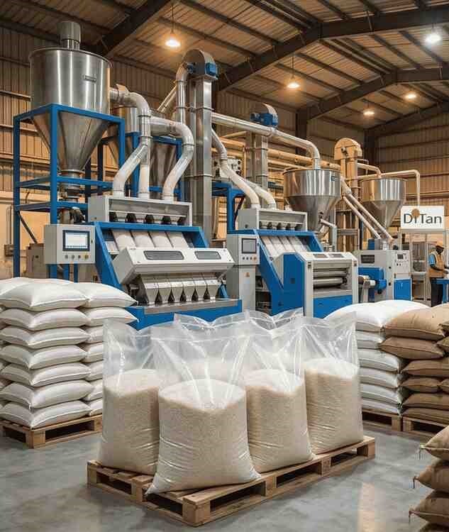 Rice Packaging Bags for Rice Mills India