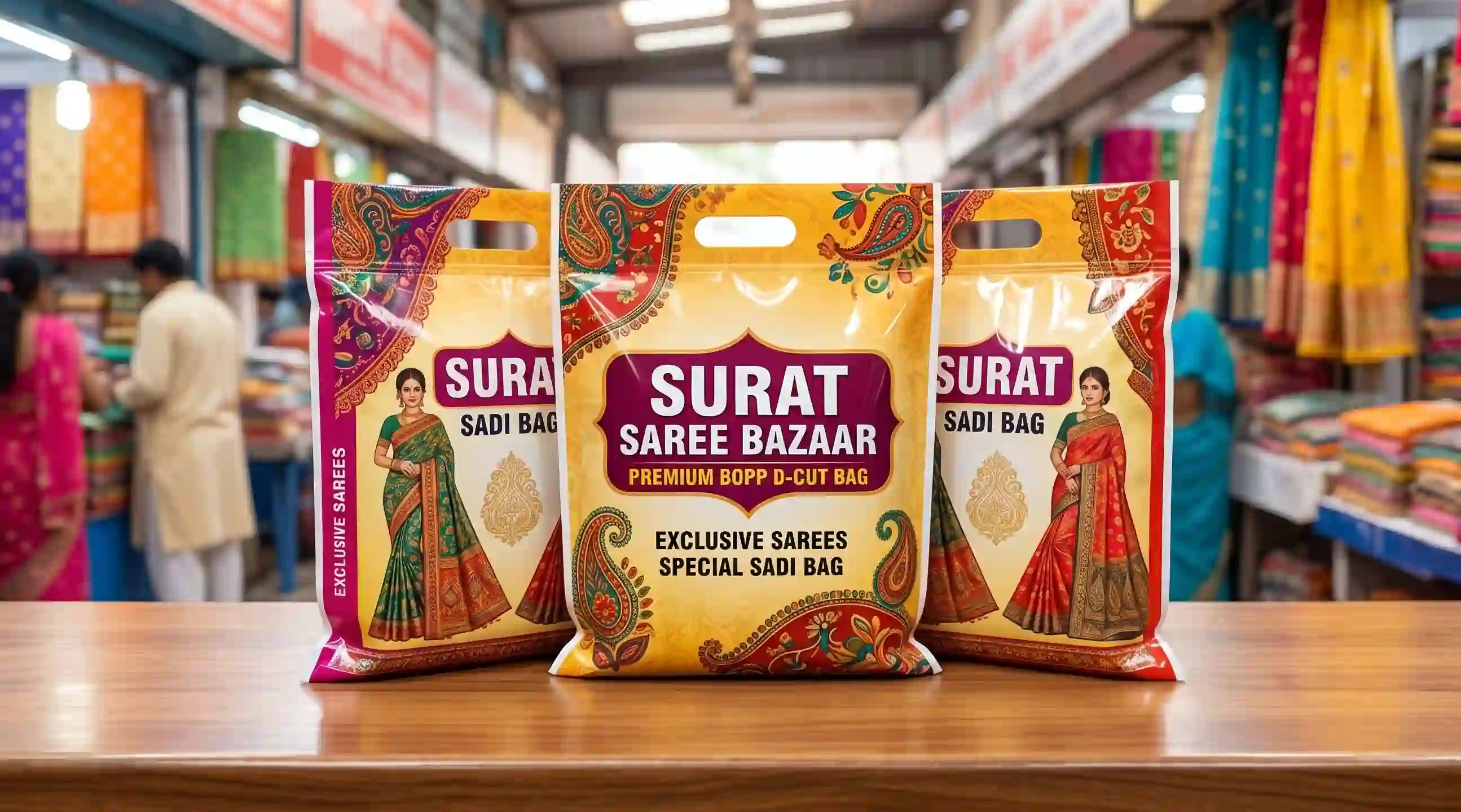 BOPP Shopping Bag Surat Retail Market